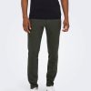 Herre Only u0026 Sons Bukser | Mark Pants - Olive Night