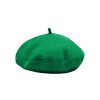 Dame ONLY Huer & Hatte | Uld Beret - Green Bee