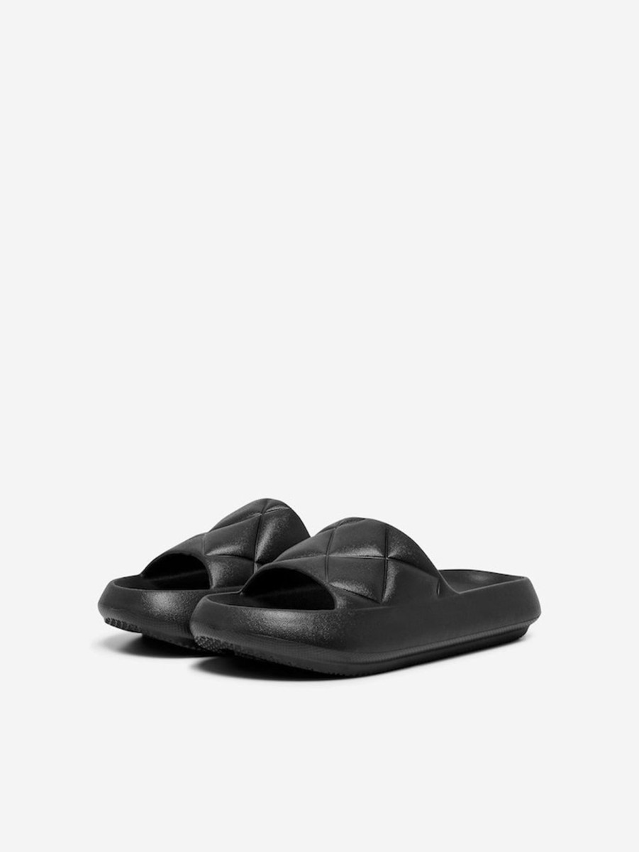 Dame ONLY Sko | Pool Slides - Black