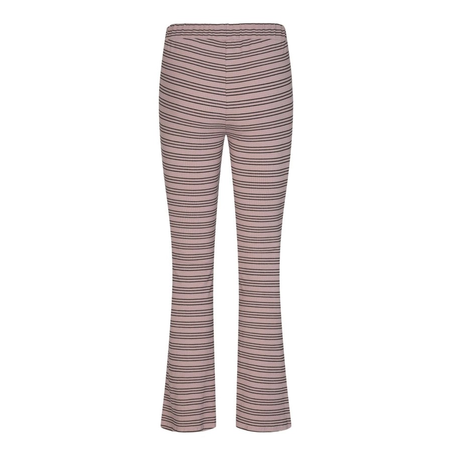 Dame Liberté Bukser | Natalia Flair Pants - Rose Gold Lurex