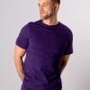 Herre TeeShoppen T-Shirts | Basic T-Shirt - Lilla