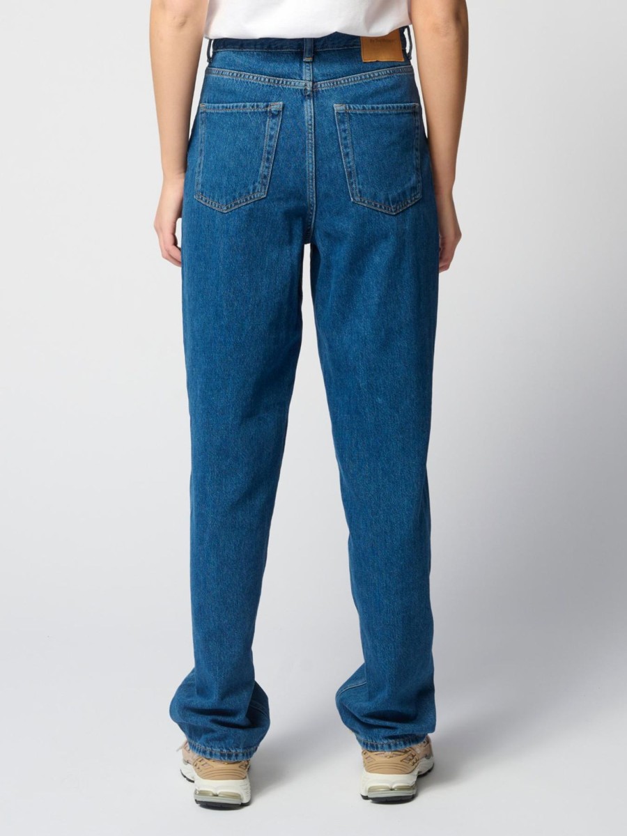 Dame TeeShoppen Jeans | De Originale Performance Mom Jeans - Medium Blue Denim