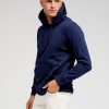 Herre TeeShoppen Trojer | Basic Hoodie Sweat - Navy