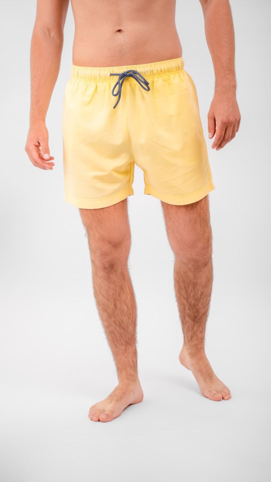 Herre TeeShoppen Shorts | Performance Swimshorts - Pale Banana