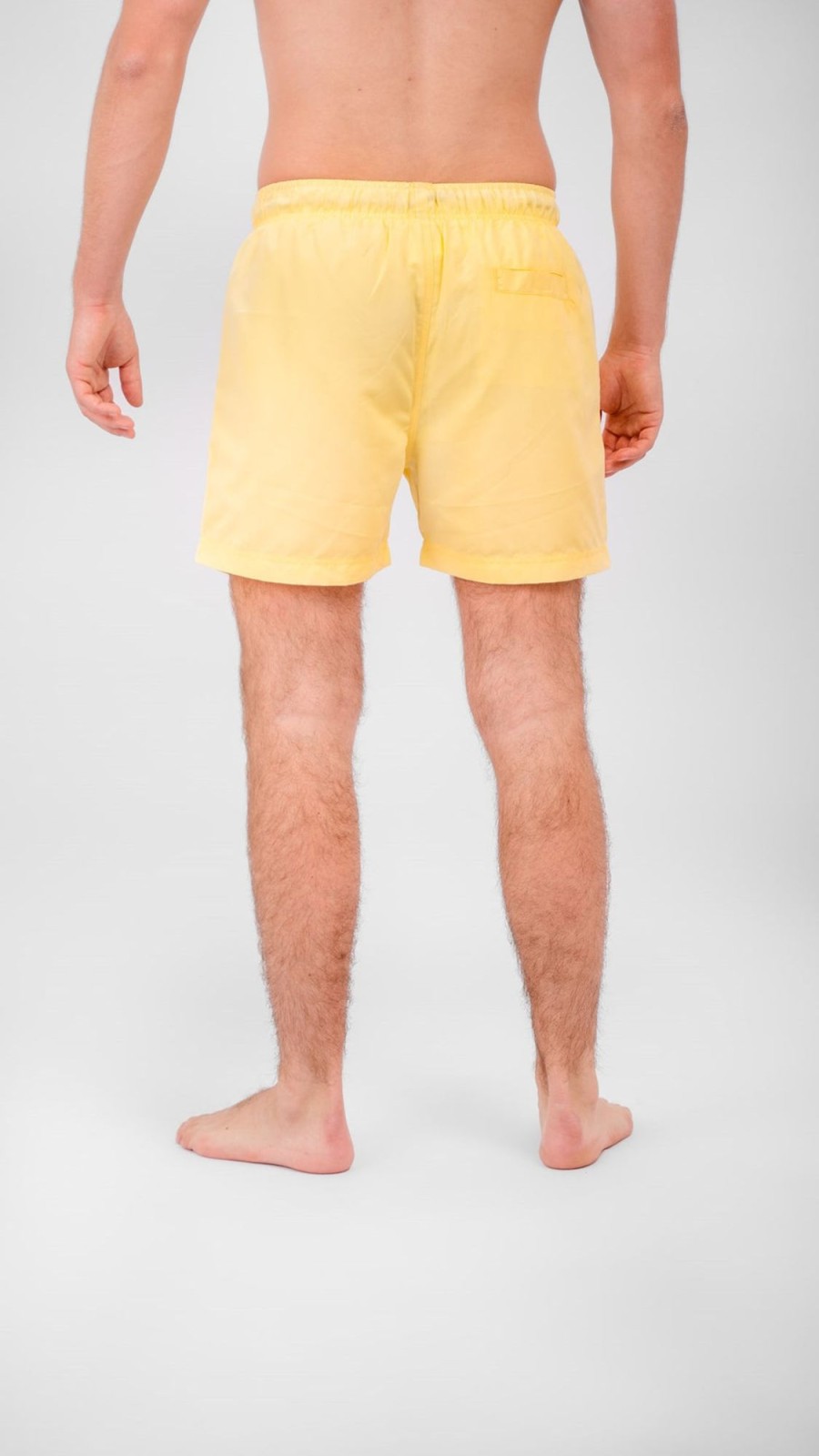 Herre TeeShoppen Shorts | Performance Swimshorts - Pale Banana