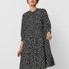 Dame Vero Moda Kjoler | Simone Mini Kjole - Sortblomstret