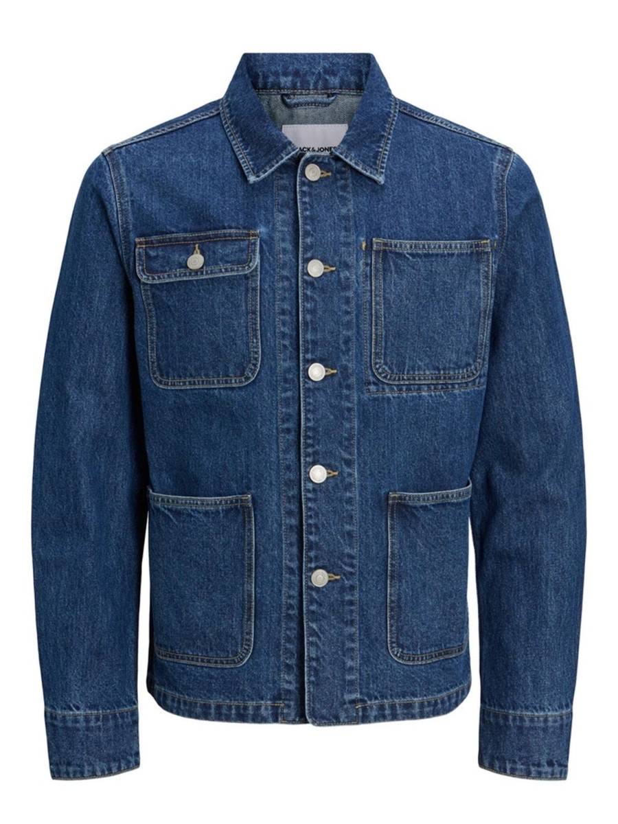 Herre Jack u0026 Jones Jakker & Frakker | Benji Jakke - Blue Denim