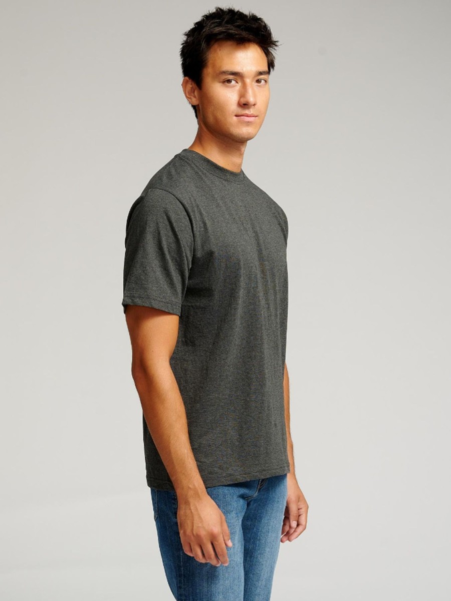 Herre TeeShoppen T-Shirts | Oversized T-Shirt - Morkegra