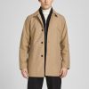 Herre Jack u0026 Jones Jakker & Frakker | Brandon Trenchcoat - Beige