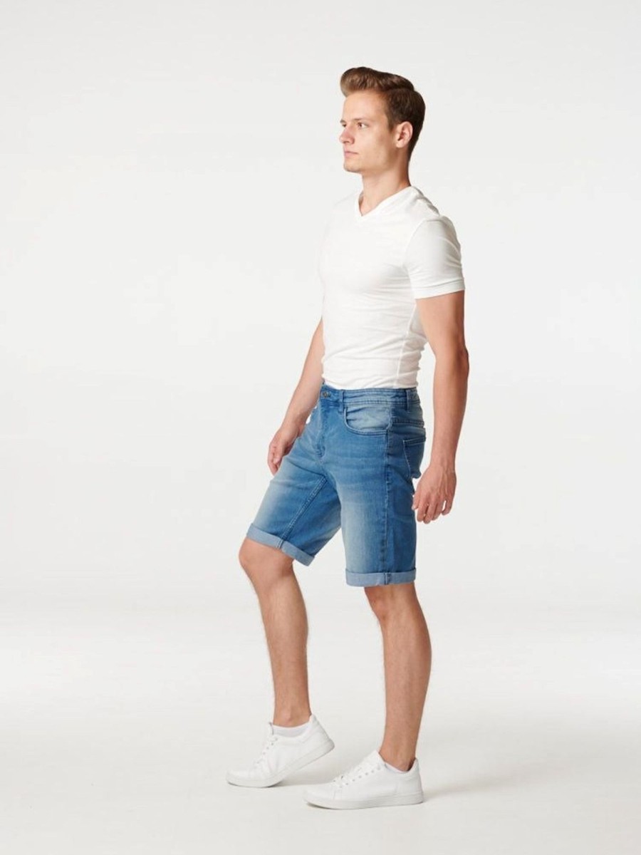 Herre TeeShoppen Shorts | Denim Shorts - Bla