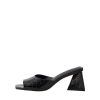 Dame PIECES Sko | Anlise Croco Sandal - Sort