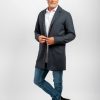 Herre Jack u0026 Jones Jakker & Frakker | Tommy Wool Coat - Dark Navy