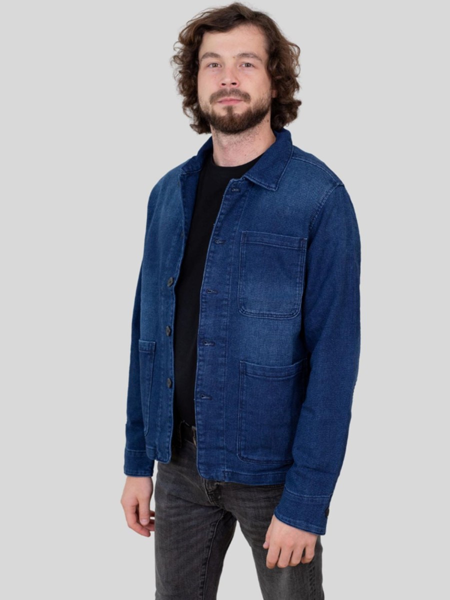 Herre Jack u0026 Jones Jakker & Frakker | Lucas Jakke - Blue Denim