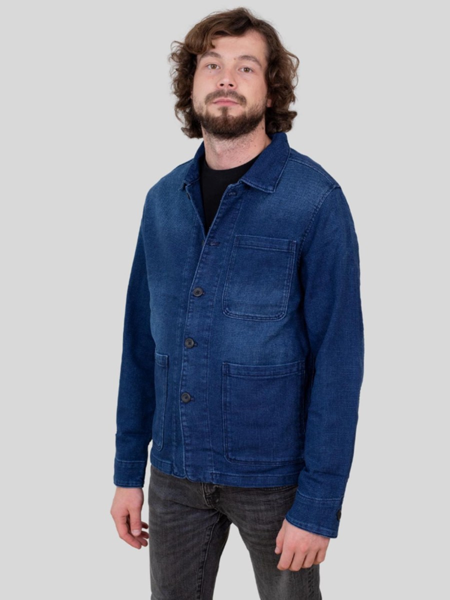 Herre Jack u0026 Jones Jakker & Frakker | Lucas Jakke - Blue Denim