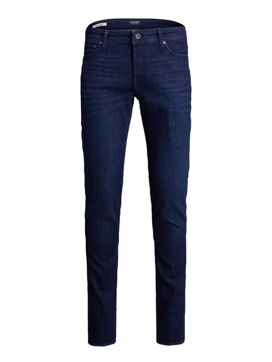 Herre Jack u0026 Jones Jeans | Mike Original Jeans Am 810 - Blue Denim