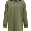 Born Kids Only Trojer | Every Life Hoodie Dress - Dusty Green