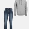 Herre TeeShoppen Jeans | Performance Jeans + Hoodie - Pakketilbud (2 Stk.)