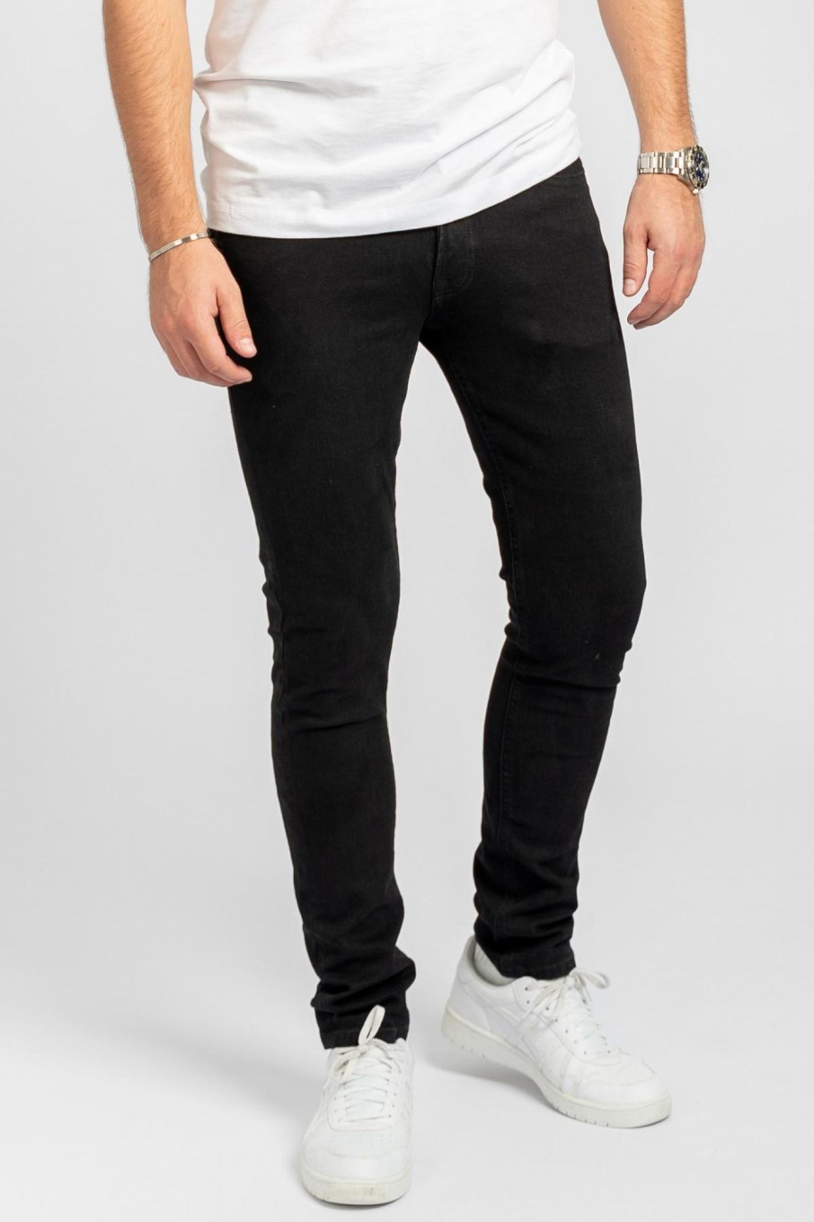 Herre TeeShoppen Jeans | Performance Jeans + Hoodie - Pakketilbud (2 Stk.)