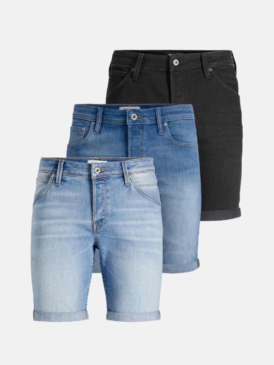 Herre TeeShoppen Shorts | De Originale Performance Denim Shorts - Pakketilbud (3 Stk.)