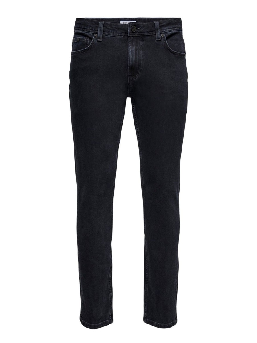 Herre Only u0026 Sons Jeans | Draper 4Way Jeans - Blue Denim