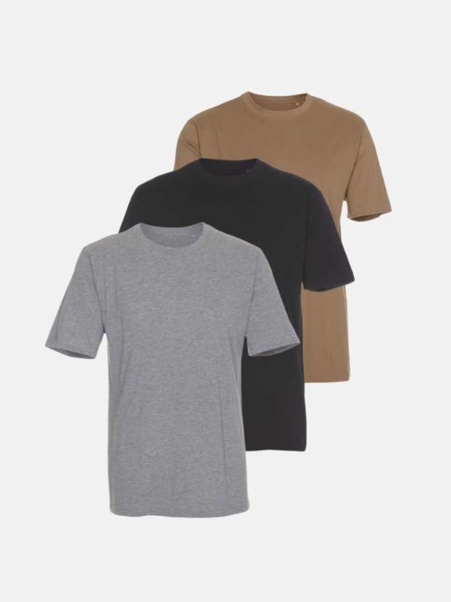 Herre TeeShoppen T-Shirts | Oversized T-Shirts - Pakketilbud (3 Stk.)