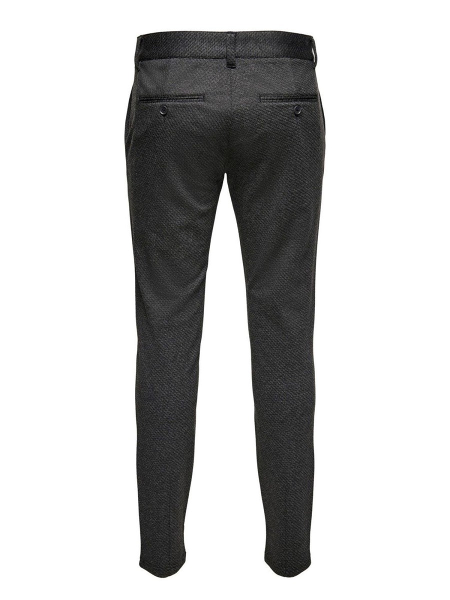 Herre Only u0026 Sons Bukser | Mark Pants - Morkegra Med Sma Tern