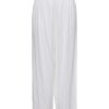 Dame ONLY Bukser | Tokyo Linen Pants - Bright White