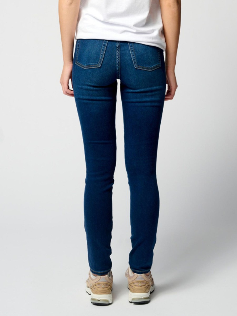 Dame TeeShoppen Jeans | De Originale Performance Skinny Jeans - Dark Blue Denim