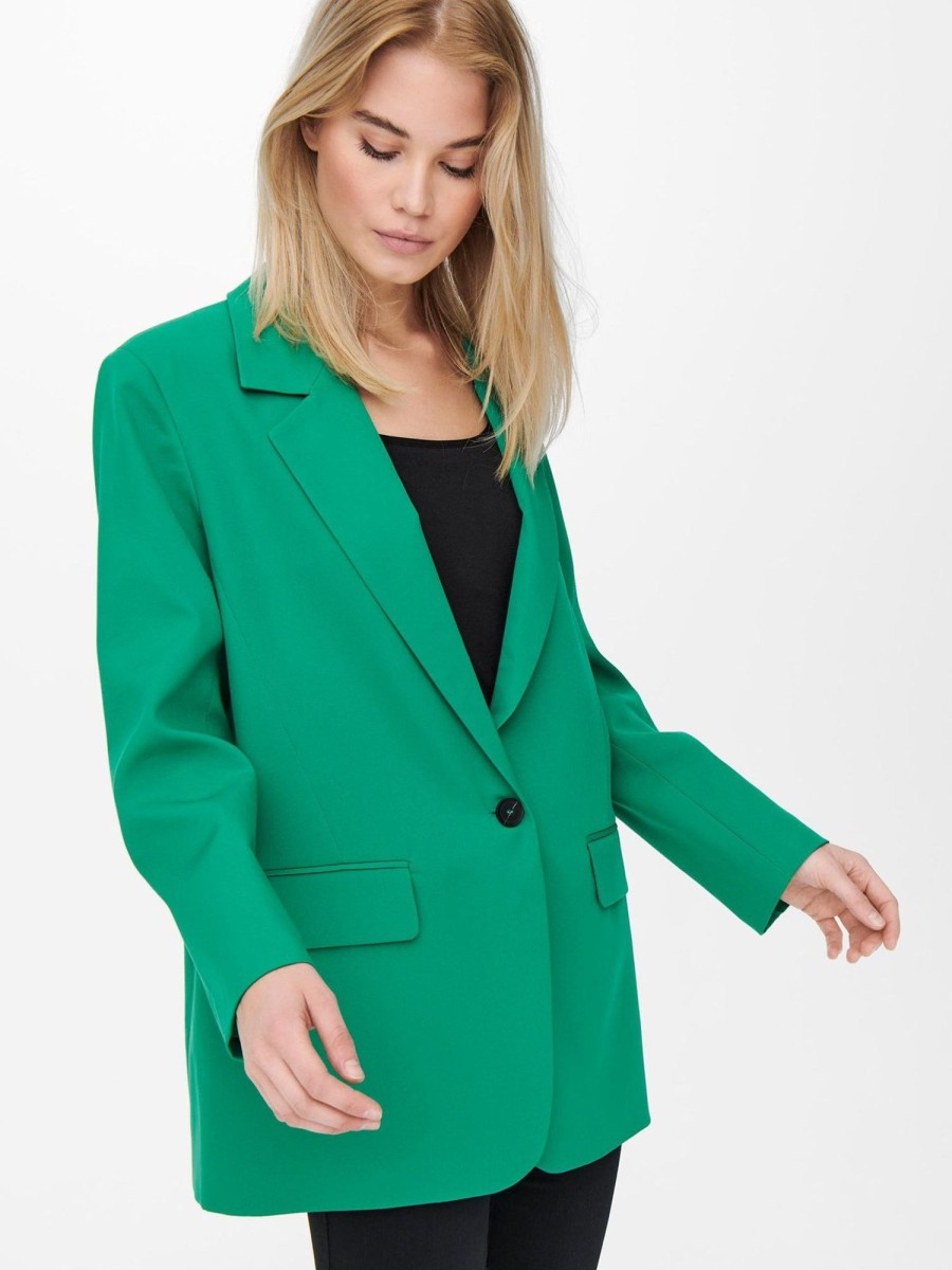 Dame ONLY Blazere | Lana-Berry Oversized Blazer - Alhambra