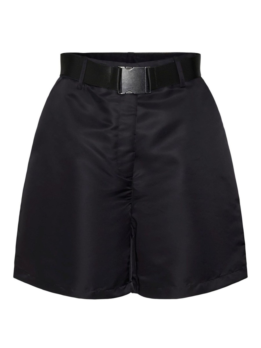 Dame Vero Moda Shorts | Neco High-Waist Shorts - Sort