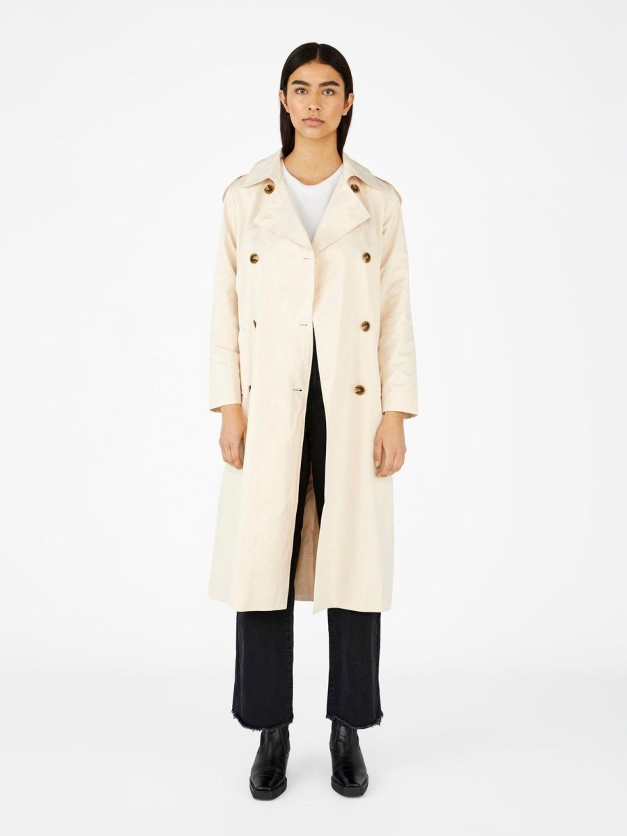 Dame Object Jakker & Frakker | Clara Trenchcoat - Sandshell