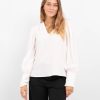 Dame Vero Moda Skjorter & Bluser | Melba Bluse - Snow White