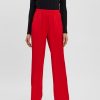 Dame Vero Moda Bukser | Natalia Highwaist Pants - Goji Berry