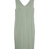 Dame Vero Moda Kjoler | Filli V-Neck Kjole - Desert Sage