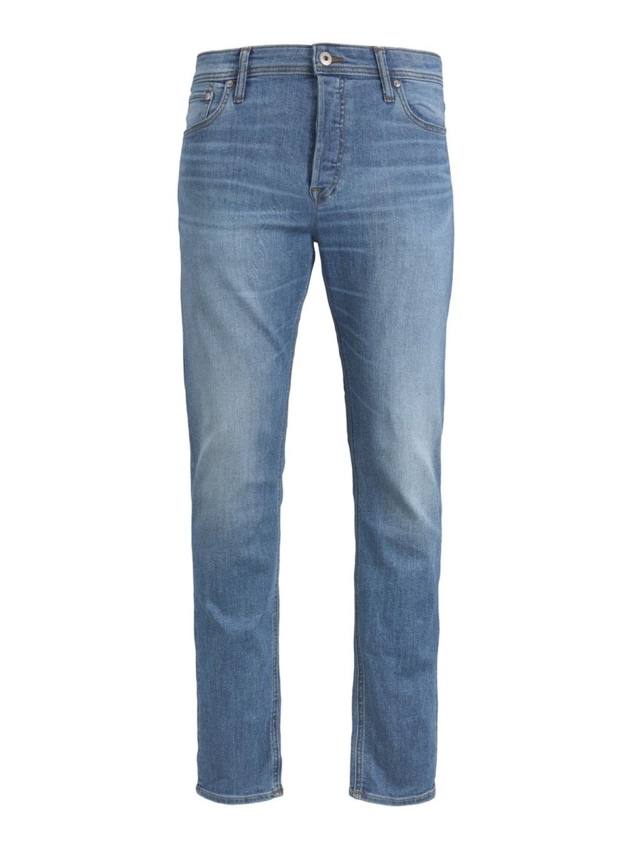 Herre Jack u0026 Jones Jeans | Mike Original Jeans - Light Blue Denim