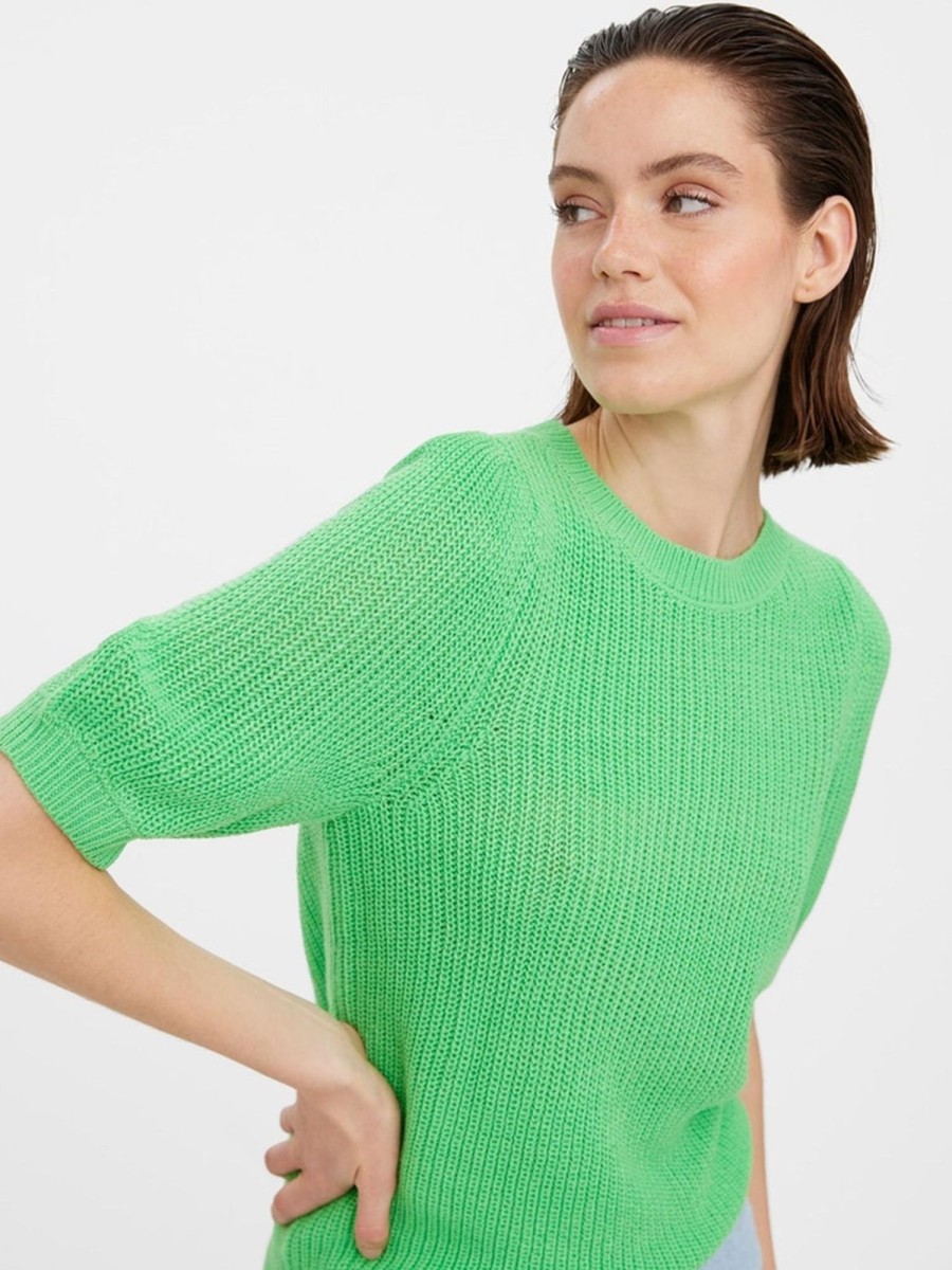 Dame Vero Moda Skjorter & Bluser | Liralea Bluse - Irish Green