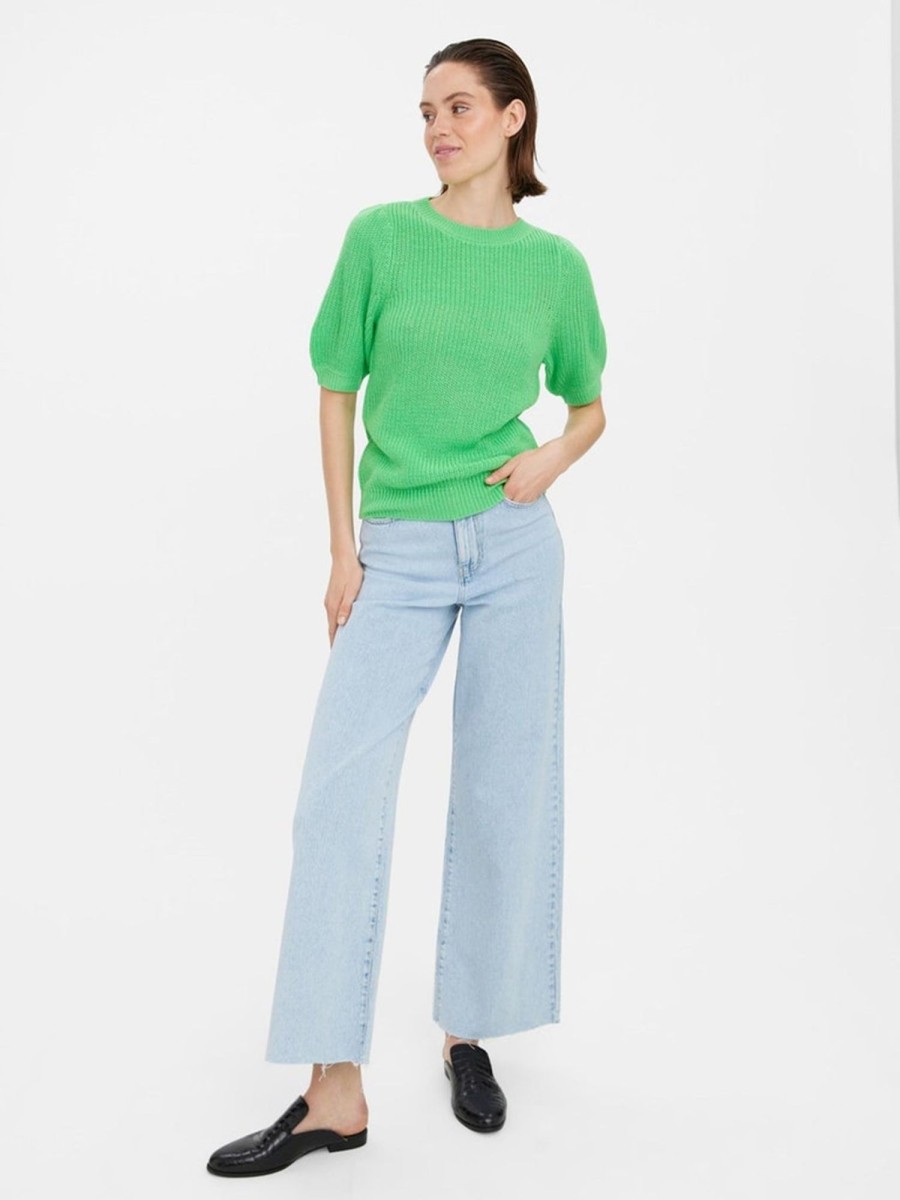 Dame Vero Moda Skjorter & Bluser | Liralea Bluse - Irish Green