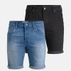 Herre TeeShoppen Shorts | De Originale Performance Denim Shorts - Pakketilbud (2 Stk.)