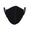 Herre TeeShoppen Stofmasker | 10 Stk. Stofmaske Med 3 Lag - Sort (Okologisk Bomuld)