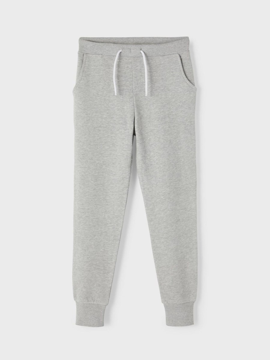 Born Name It Bukser | Lena Sweat Pants - Gra Melange