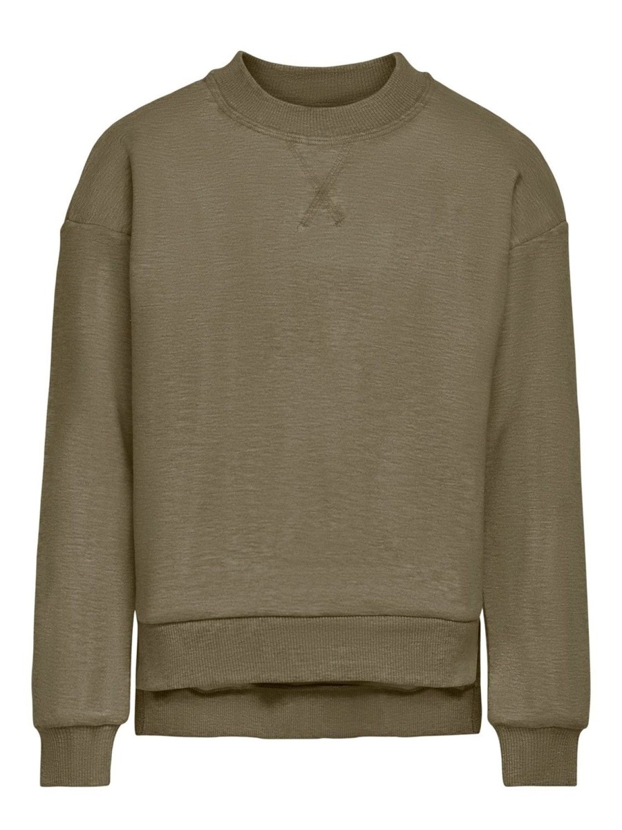 Born Kids Only Trojer | Every Life O-Neck Sweatshirt - Dusty Green