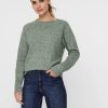 Dame Vero Moda Strik | Blod Doffy Strik - Laurel Wreath