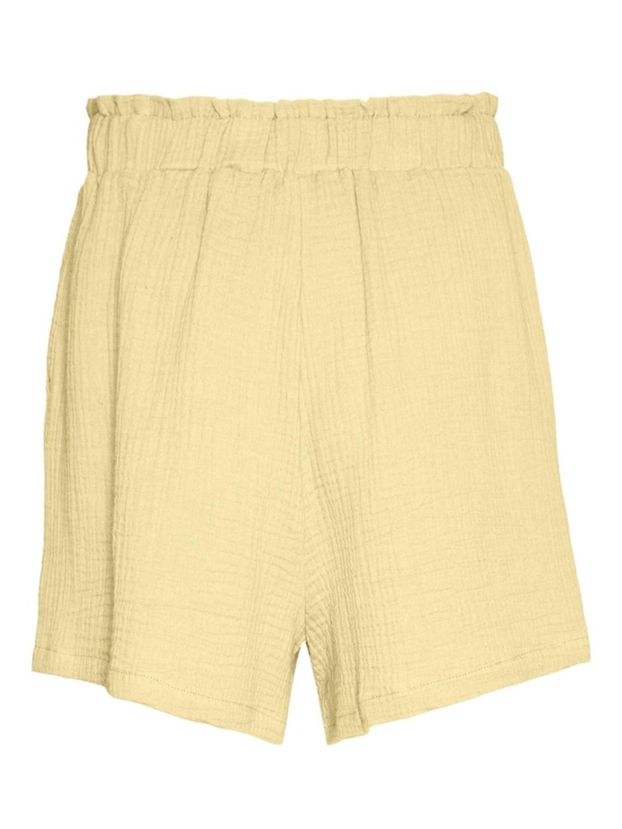 Dame Vero Moda Shorts | Natali Shorts - Lemon Meringue