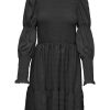 Dame ONLY Kjoler | Thalia Smock Dress - Sort