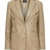 Dame PIECES Blazere | Nicole Blazer - White Pepper