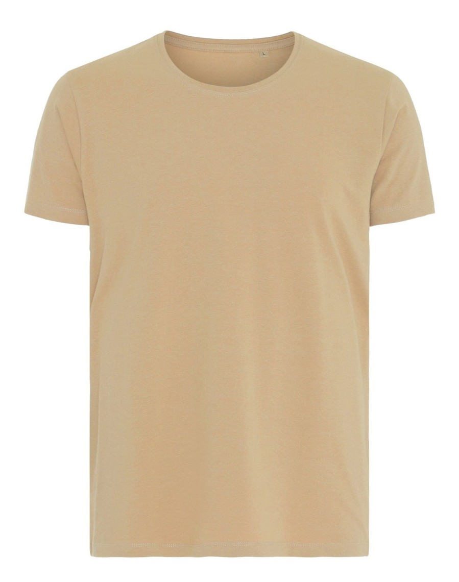 Herre TeeShoppen T-Shirts | Performance T-Shirt - Sand