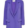 Dame ONLY Blazere | Lana-Berry Oversized Blazer - Deep Blue