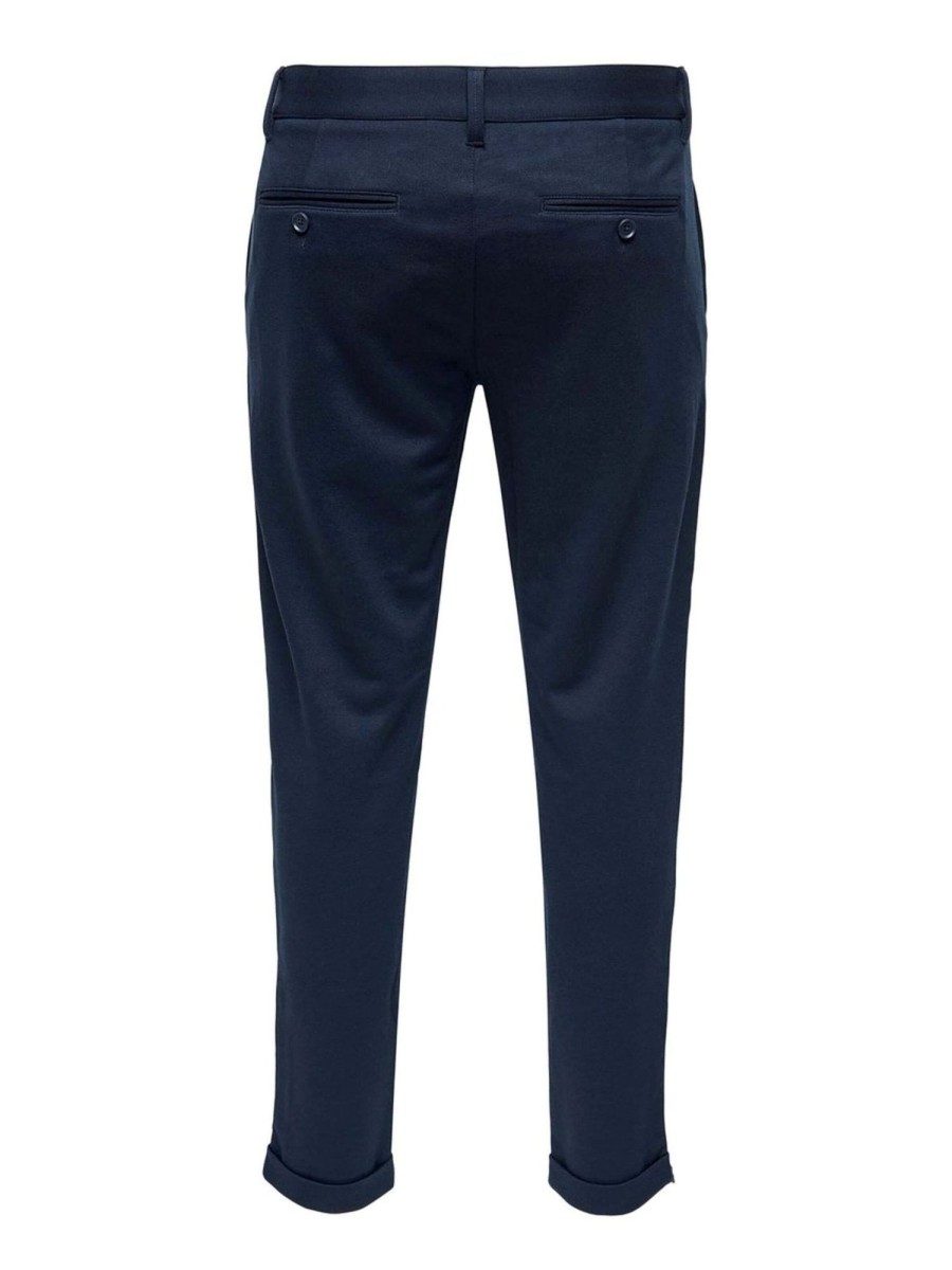 Herre Only u0026 Sons Bukser | Mark Pants Side Zip - Navy