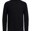 Herre Jack u0026 Jones Strik | Power Knit Turtleneck - Sort