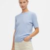 Dame Object Strik | Noelle Knit T-Shirt - Serenity